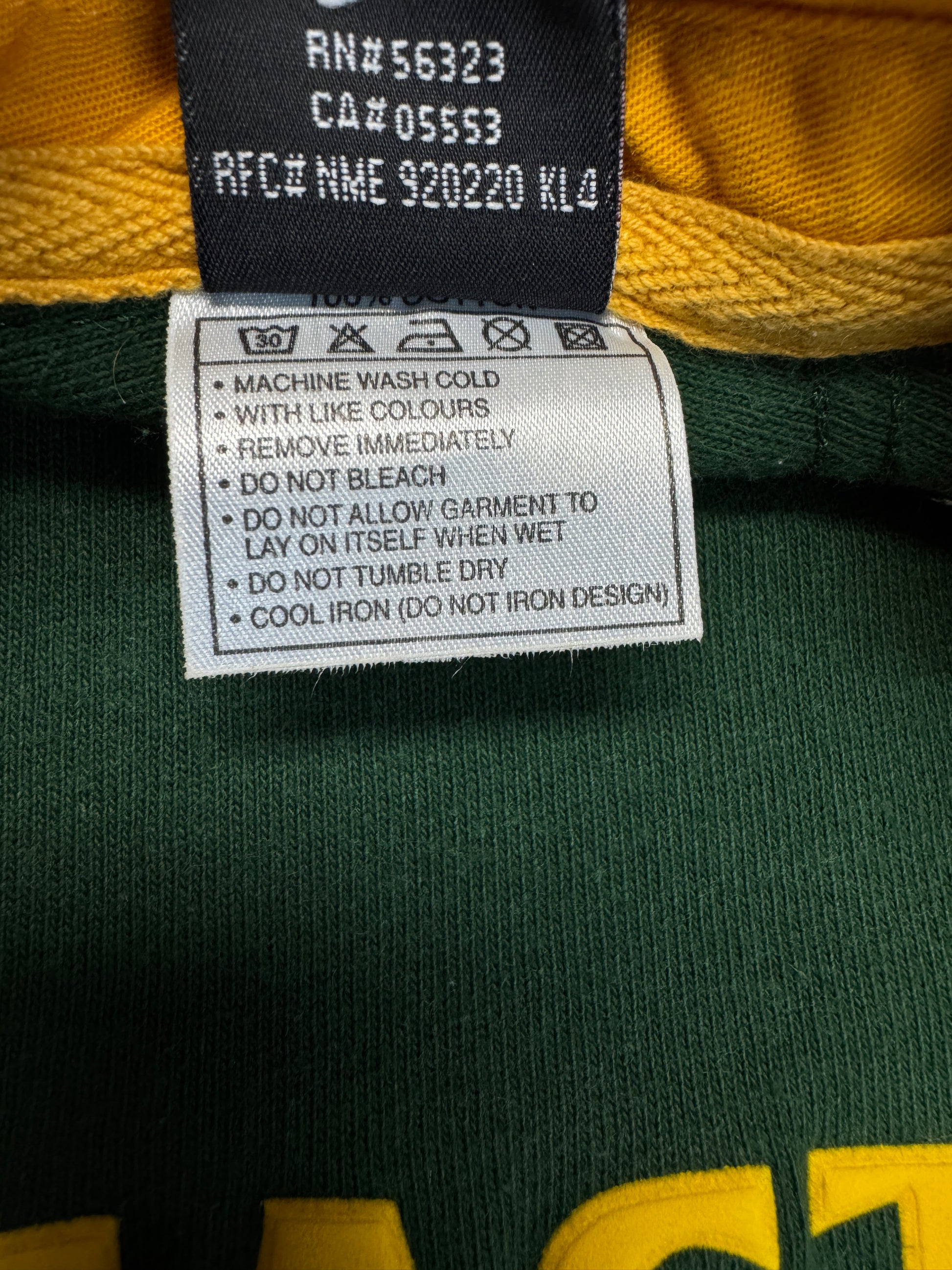 2002 Nike Rugby Jersey South Africa Springboks Castle Lager Grün 2XL - RareRags