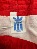 Vintage Adidas Shorts 80s Polyamid By PIK Maribor Rot L-XL