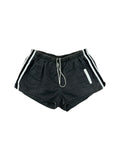 Vintage Adidas Shorts 80s Baumwolle Made In West Germany Grau S-M