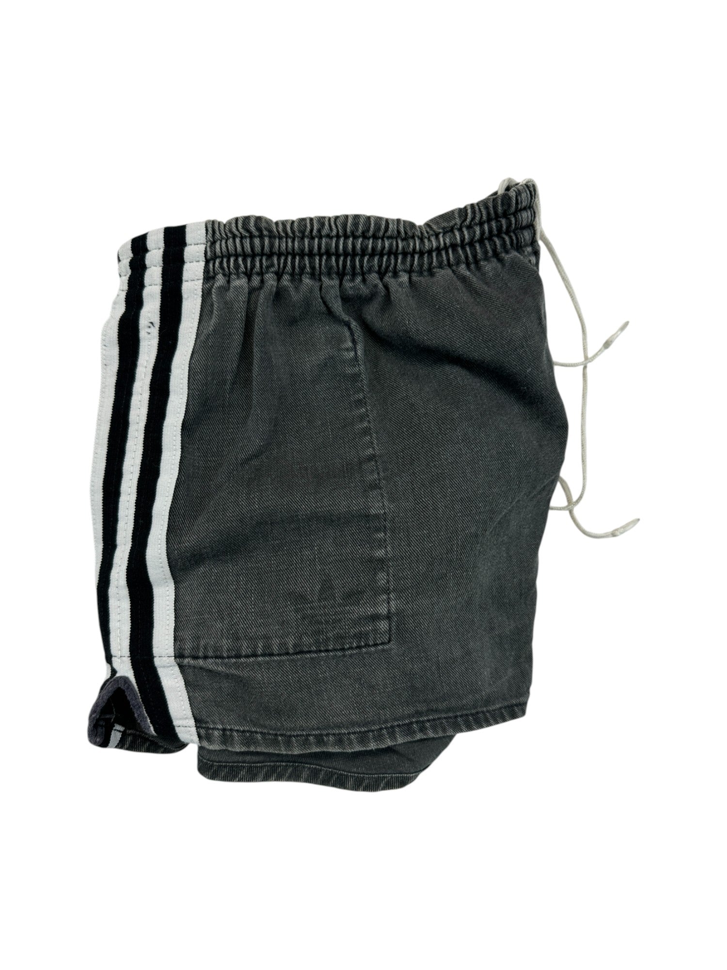 Vintage Adidas Shorts 80s Baumwolle Made In West Germany Grau S-M