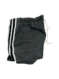 Vintage Adidas Shorts 80s Baumwolle Made In West Germany Grau S-M