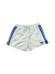 Vintage Adidas Shorts 80s Glanz Sprinter Made In Slovenia Weiß (5) M