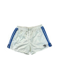 Vintage Adidas Shorts 80s Glanz Sprinter Made In Slovenia Weiß (5) M