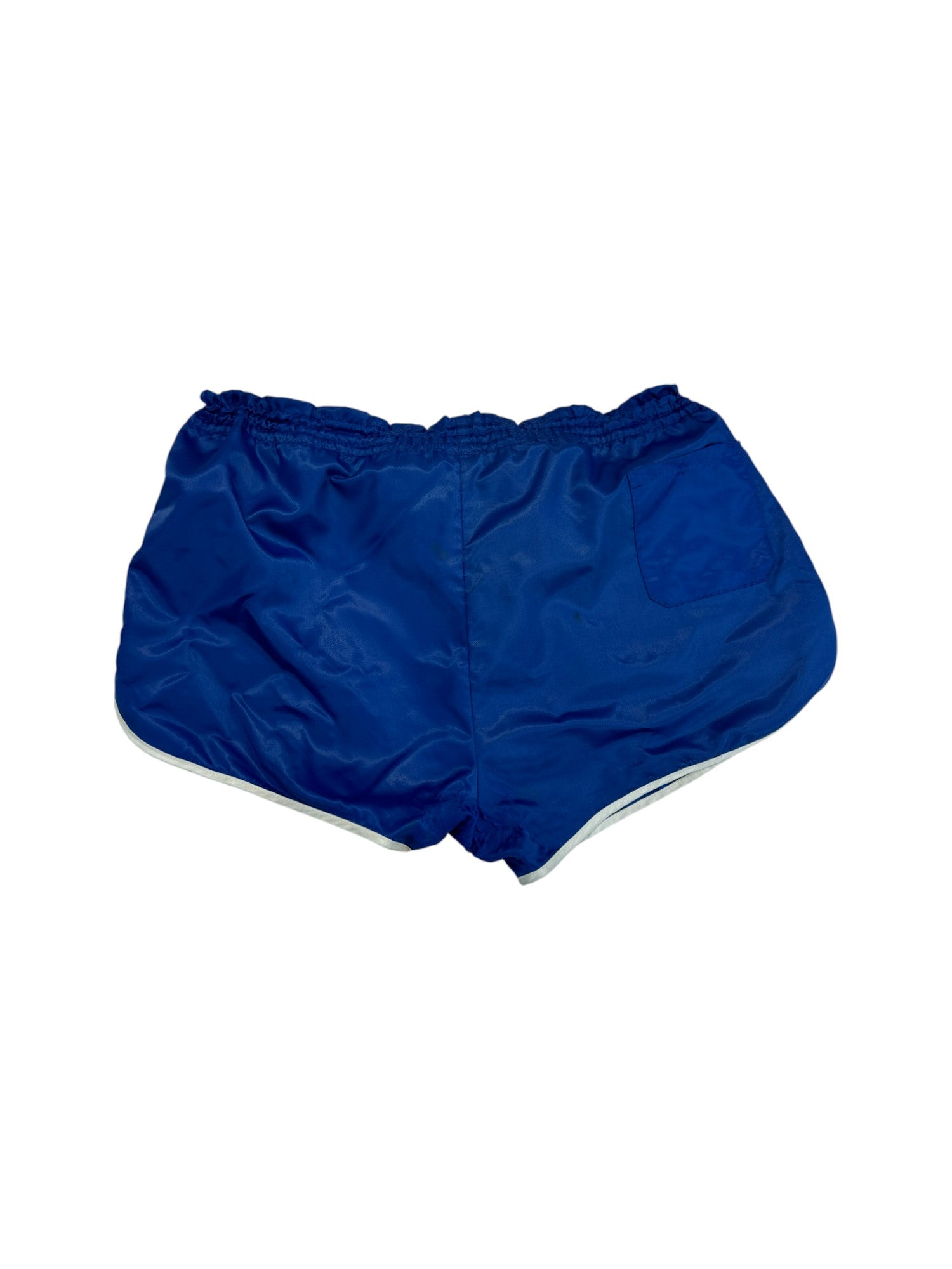Vintage Adidas Shorts 80s Glanz Sprinter Made In West Germany Blau (6) M-L