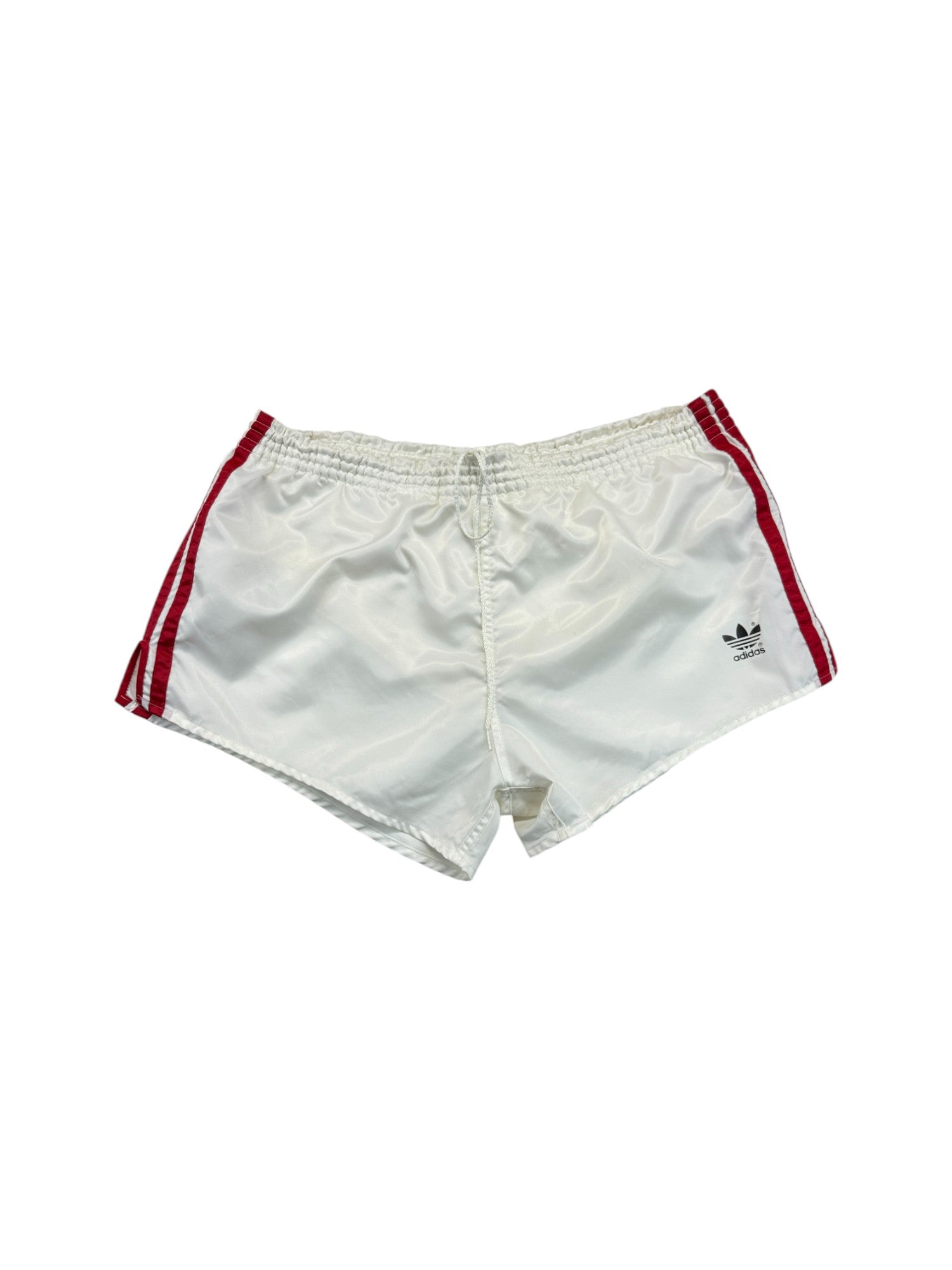 Vintage Adidas Shorts 80s Glanz Sprinter Made In West Germany Weiß D6 M-L