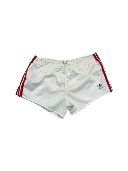 Vintage Adidas Shorts 80s Glanz Sprinter Made In West Germany Weiß D6 M-L