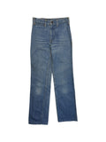 70s Levis Jeans 846 Talon Zip White Tab Blau W25 L30 - RareRags