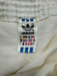Vintage Adidas Shorts 80s Glanz Sprinter Made In West Germany Weiß D6 M-L