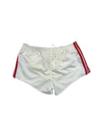 Vintage Adidas Shorts 80s Glanz Sprinter Made In West Germany Weiß D6 M-L