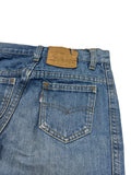 70s Levis Jeans 846 Talon Zip White Tab Blau W25 L30 - RareRags