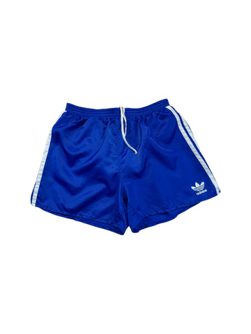 Vintage Adidas Shorts 80s Glanz Sprinter Made In Slovenia Blau D7 L