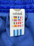 Vintage Adidas Shorts 80s Glanz Sprinter Made In Slovenia Blau D7 L