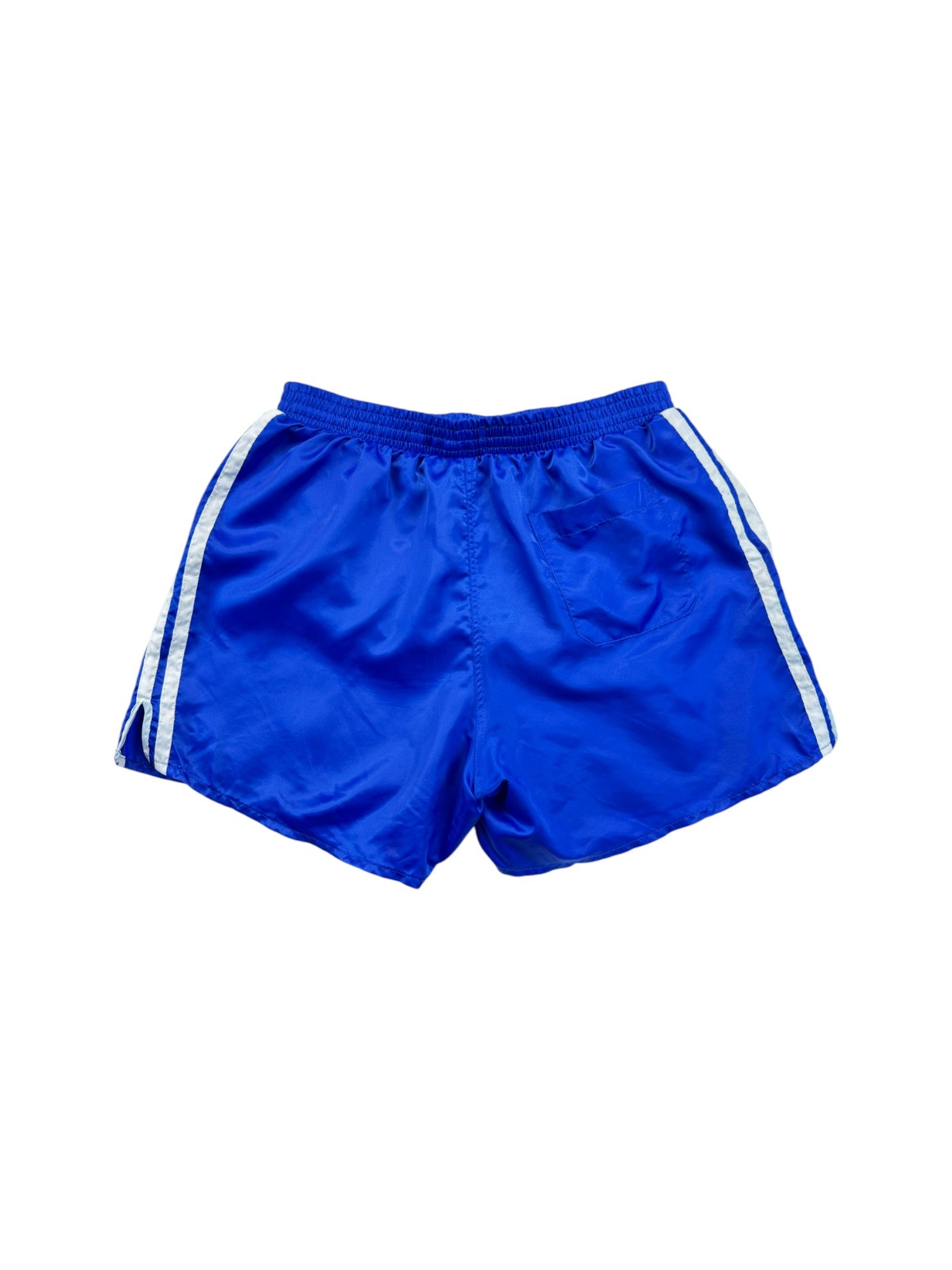 Vintage Adidas Shorts 80s Glanz Sprinter Made In Slovenia Blau D7 L