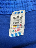 Vintage Adidas Shorts 80s Glanz Sprinter Streifen Made In West Germany Blau D7 L
