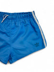Vintage Adidas Shorts 80s Nylon Sprinter Hellblau M-L