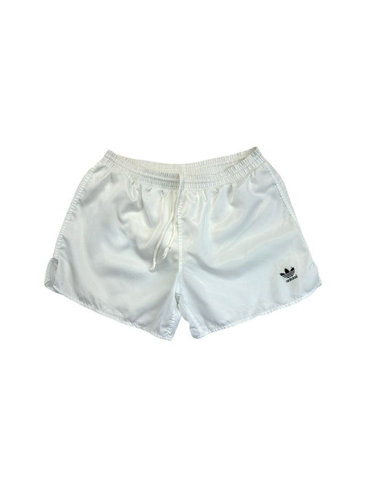 Vintage Adidas Shorts 80s Glanz Sprinter Made In Yugoslavia Weiß D5 M