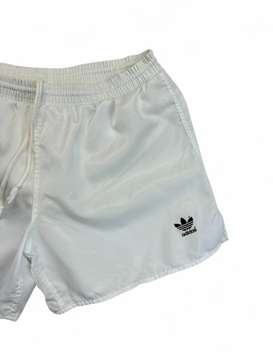 Vintage Adidas Shorts 80s Glanz Sprinter Made In Yugoslavia Weiß D5 M
