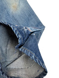 80s Levis Jeans Heavily Stained White Tab Made In Belgium 266 Blau S-M - RareRags