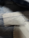 80s Levis Jeans Heavily Stained White Tab Made In Belgium 266 Blau S-M - RareRags