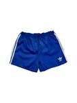 Vintage Adidas Shorts 80s Glanz Sprinter Blau D6 M-L