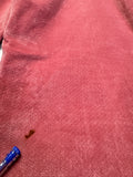 1981 Levis Velours Hose Made In USA 17 Hellrot/Rosa S-M - RareRags