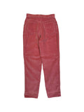 1981 Levis Velours Hose Made In USA 17 Hellrot/Rosa S-M - RareRags