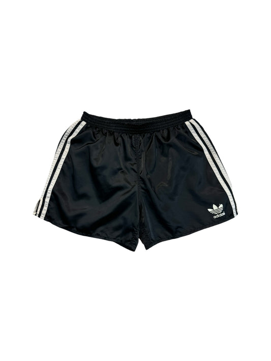 Vintage Adidas Shorts 80s Glanz Sprinter Made In Slovenia Schwarz D8 L-XL