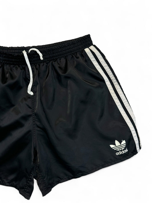 Vintage Adidas Shorts 80s Glanz Sprinter Made In Slovenia Schwarz D8 L-XL