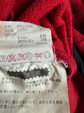 Vintage Adidas Adventure Fleecejacke 90s Made In Japan By Descente Rot Schwarz M