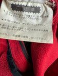 Vintage Adidas Adventure Fleecejacke 90s Made In Japan By Descente Rot Schwarz M