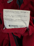Vintage Adidas Adventure Fleecejacke 90s Made In Japan By Descente Rot Schwarz M