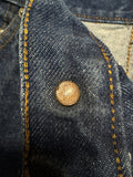 70s Levis Jeans Big E Made In USA Blau S-M - RareRags
