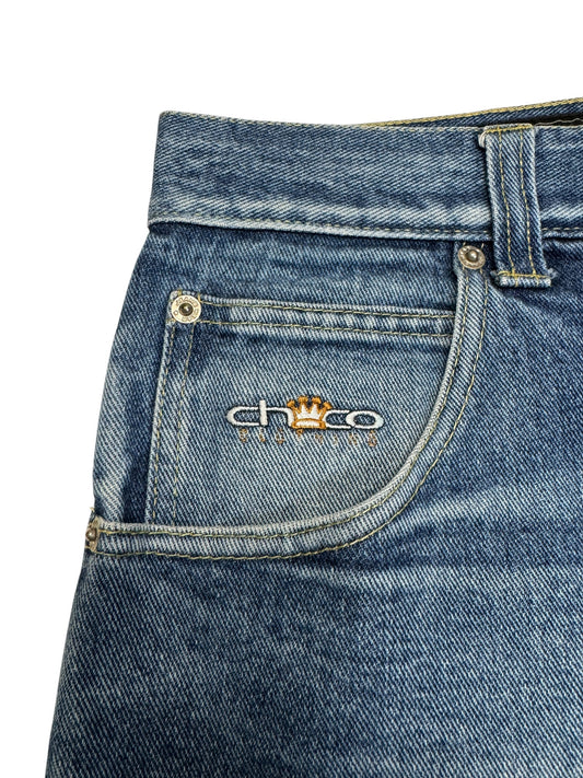 90s Chico Baggy Jeans Made In Europe Blau L - RareRags