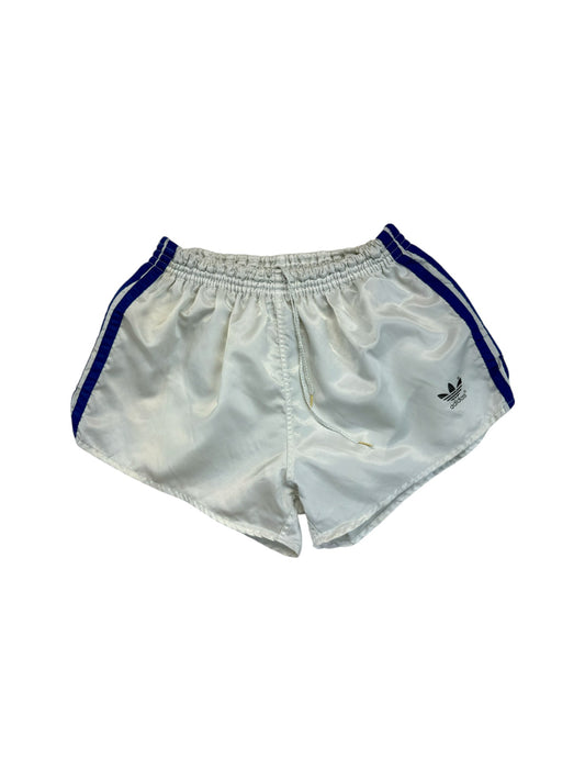Vintage Adidas Shorts 80s Glanz Sprinter Made In West Germany Weiß D6 M-L