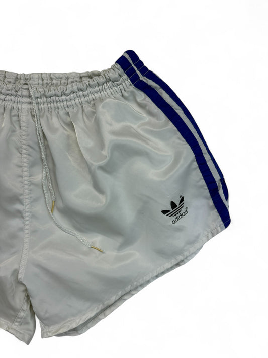 Vintage Adidas Shorts 80s Glanz Sprinter Made In West Germany Weiß D6 M-L