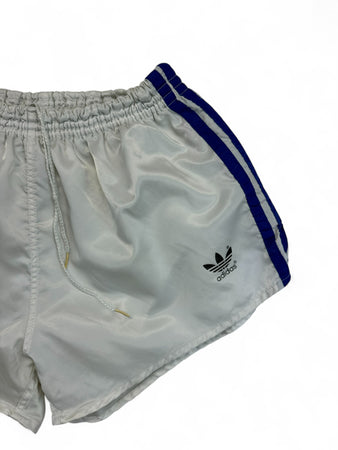 Vintage Adidas Shorts 80s Glanz Sprinter Made In West Germany Weiß D6 M-L