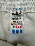 Vintage Adidas Shorts 80s Glanz Sprinter Made In West Germany Weiß D6 M-L
