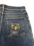90s Chico Baggy Jeans Made In Europe Blau L - RareRags