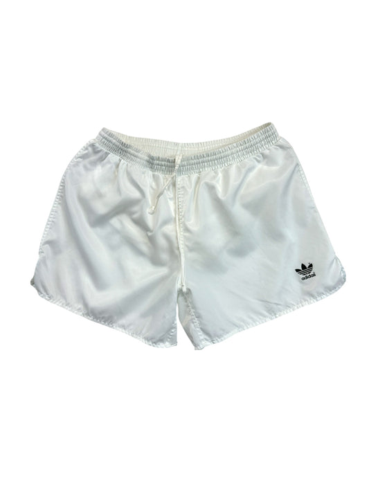 Vintage Adidas Shorts 80s Glanz Sprinter Made In Yugoslavia Weiß D5 M