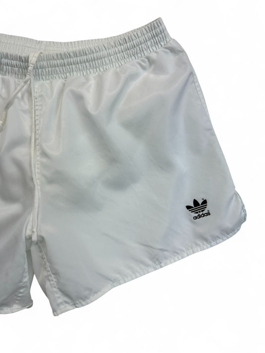 Vintage Adidas Shorts 80s Glanz Sprinter Made In Yugoslavia Weiß D5 M