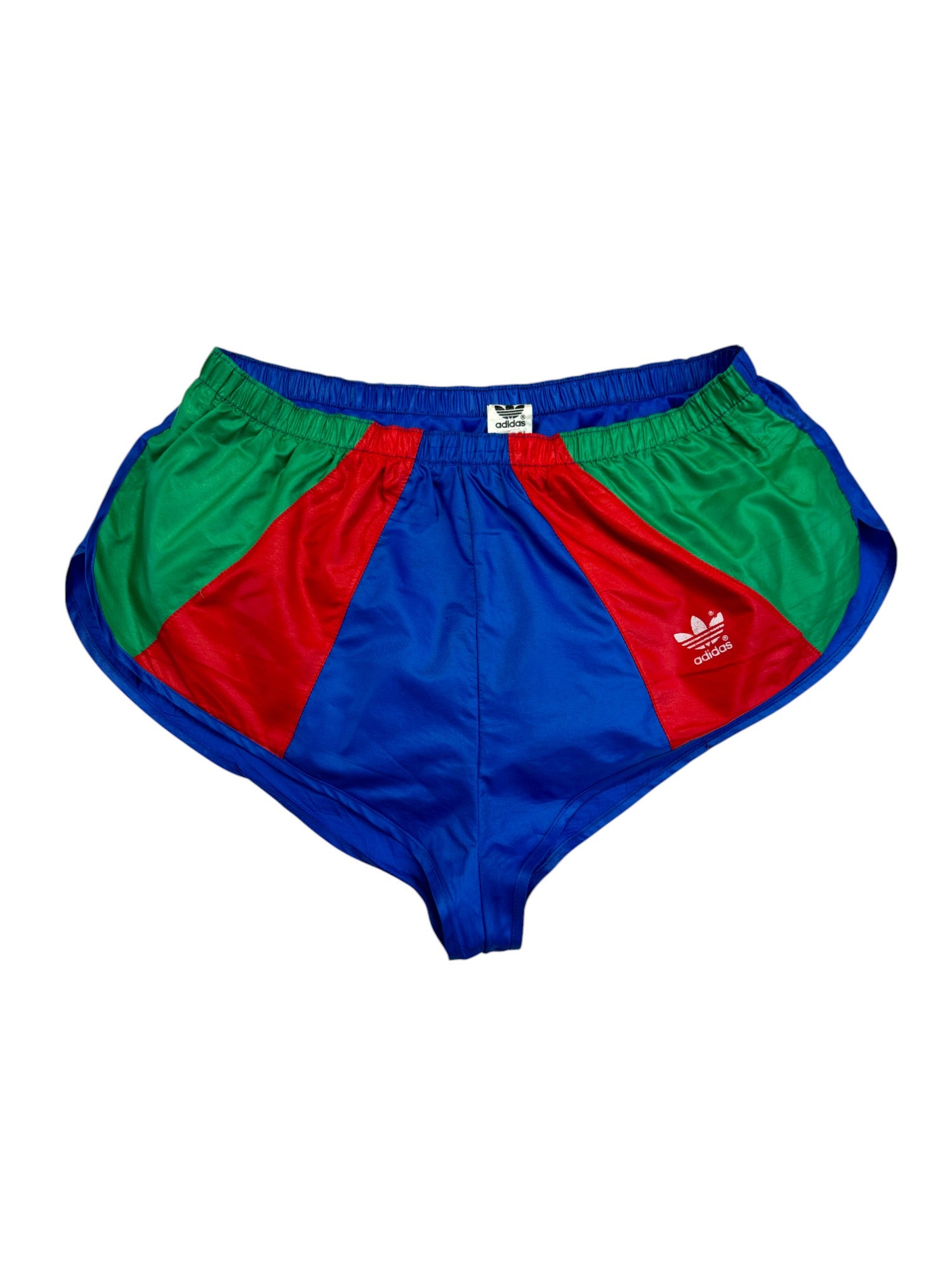 Rare! Vintage Adidas Shorts 80s Shiny Sprinter Made in West Germany Bunt D6 M-L