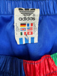 Rare! Vintage Adidas Shorts 80s Shiny Sprinter Made in West Germany Bunt D6 M-L