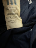 Vintage Adidas Fleecejacke 90s Trefoil-Zip Made In Spain Schwarz Grau (8) L-XL