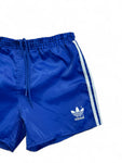 Vintage Adidas Shorts 80s Glanz Sprinter Blau (Kids 164) S-M