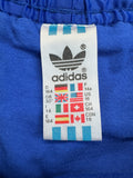 Vintage Adidas Shorts 80s Glanz Sprinter Blau (Kids 164) S-M