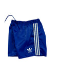 Vintage Adidas Shorts 80s Glanz Sprinter Blau (Kids 164) S-M