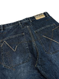90s Pelle Pelle Baggy Jeans Limited Edition Dunkelblau W34 L34 - RareRags