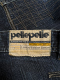 90s Pelle Pelle Baggy Jeans Limited Edition Dunkelblau W34 L34 - RareRags