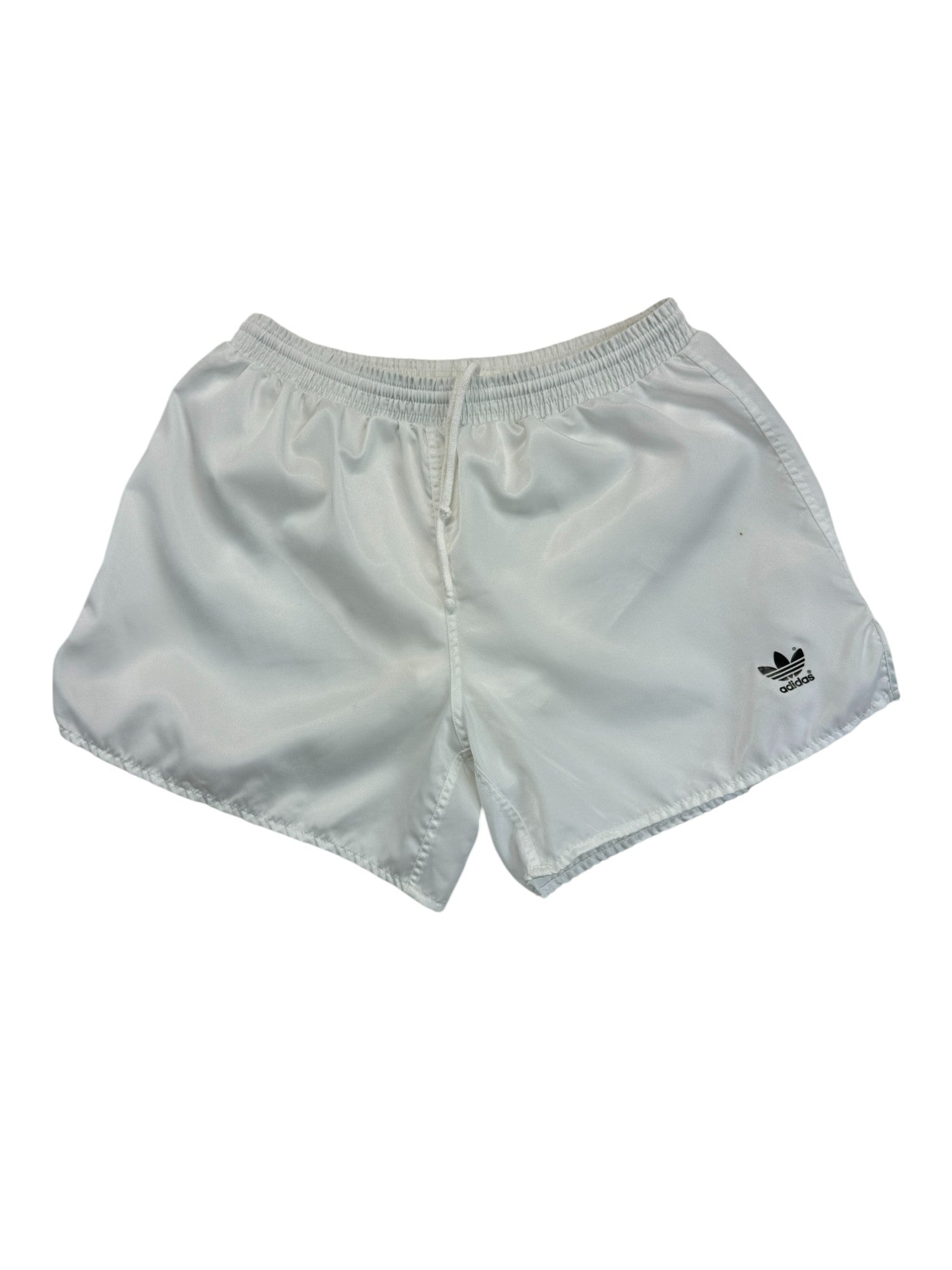 Vintage Adidas Shorts 80s Glanz Sprinter Made In Yugoslavia Weiß D5 M
