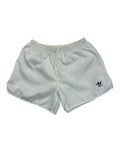 Vintage Adidas Shorts 80s Glanz Sprinter Made In Yugoslavia Weiß D5 M
